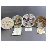 Collection of Collectors Plates W/ COA
