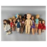 Vintage Sun Rubber Co. Squeaky Doll & More