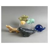 Assorted Small Stone Animal Figures