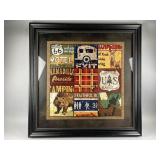 Framed Rustic American Adventure