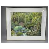 Framed/Signed Watercolor Painting by Ratterman
