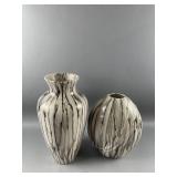 Set of 2 MCM Decorative Vases