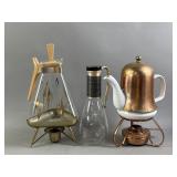 Vtg Inland Glass Works Carafes