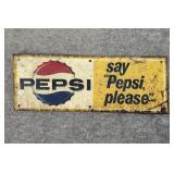 1960s Say Pepsi Please Vintage Advertisement