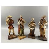 Mexican Folk Art Paper Mache Figurines
