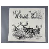 Pen & Ink Art Signed by Reggie McLeroy
