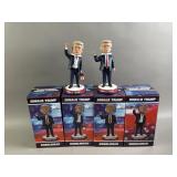 4 Donald Trump Bobbleheads