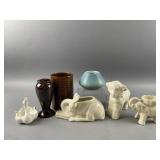 Vintage Rockwood Pottery Vase & More