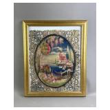 Framed Vtg 3D Wall Art