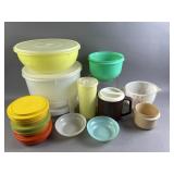 Colorful Tupperware Lot
