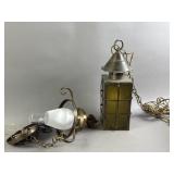 2 Hanging Wall Fixtures
