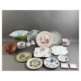 Vtg Decorative Plates, Bowls, & More
