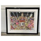 'Broadway' 3-D Serigraph by C. Fazzino