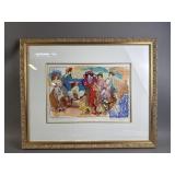 Signed/Framed/# Serigraph Artwork