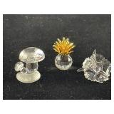 Swarovski Crystal Mushroom Figurine & More