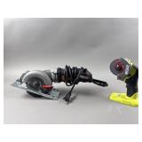 Worx Circular Saw & Ryobi Cordless Cut Off Tool