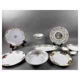 Vintage Nipon Serving Tray Set & Misc. China