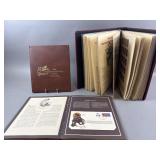 Vintage Norman Rockwell Stamp Books