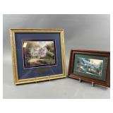 (2) Thomas Kinkade Framed Paintings