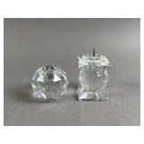 Swarovski Crystal Candle Holders