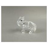 Swarovski Crystal Wolf W/ Original Box