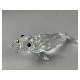 Swarovski Crystal Seal Figurine