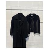 Neiman Marcus Black Cashmere Trench Coat & More