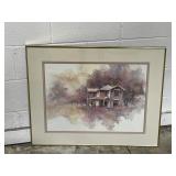Framed/Signed/# Watercolor Print by Batterman