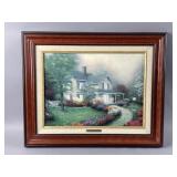 Framed/Signed Cottage Painting by T. Kinkade