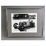 Framed Indianapolis 500 Photograph