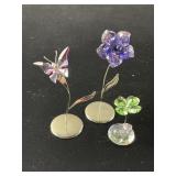 Swarovski 'Rocking Flower' Figurine & More