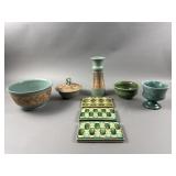 Assorted Vintage Hand Painted Ceramic Set