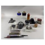 Antique/ Vintage Pens, Inkwells & More