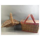 2 Wicker Baskets