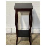 Vtg Bombay Wooden 2-tier Plant Stand
