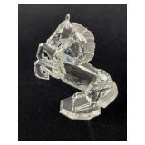 Swarovski Crystal Rearing Stallion Figurine