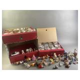Large Lot Of Christmas Ornaments