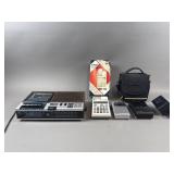 GE Cassette Recorder/Clock, Portable Radios & More