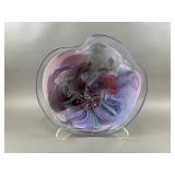 Peter Patterson Art Glass Sculpture, Signed