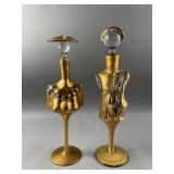 'Adonis' Carafe Glass Sculpture designed by Elena