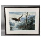 Framed/Signed/# Vtg Watercolor Painting by J. Gray