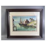 Signed/Framed Watercolor Painting