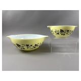 Vtg Pyrex Goosberry Cinderella Bowl Set