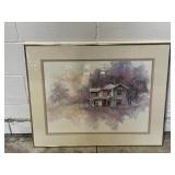 Framed/Signed/# Watercolor Print by Batterman