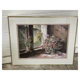 Framed/Signed Still Life Print by Batterman