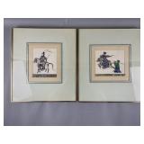 Framed Vintage Chinese Painting w/Rice Foam
