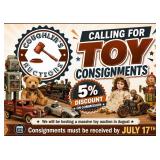 Sell your Toy Collection with Coughlin's!