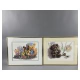 Framed/Signed/# Watercolor Prints by Batterman