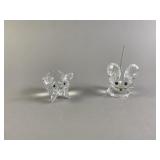 3 Swarovski Crystal  Figurines