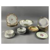 Vintage Hand-painted Nippon Plates & More
